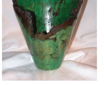 Burr Chestnut Vase