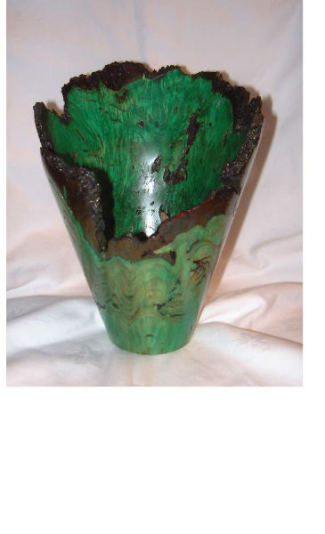 Burr Chestnut Vase